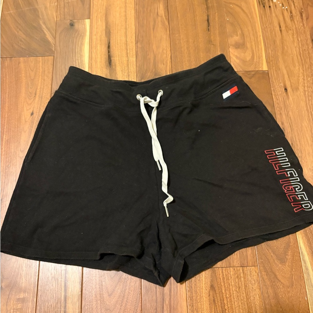 Tommy Hilfiger Women's Black Athletic Shorts